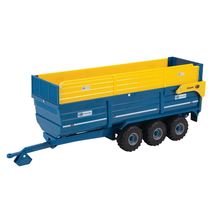 Britains Kane 43284 Halfpipe Silage Anhänger Dreiachsen