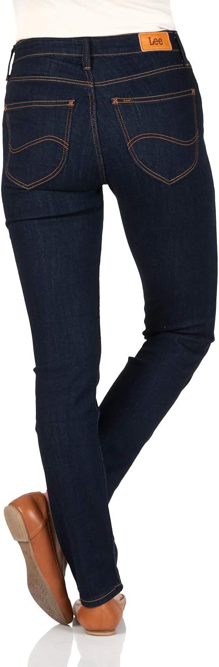 Lee Damen Elly Jeans 24W / 31L Blau (One Wash Ha45), 24W / 31L Blau (One Wash Ha45)