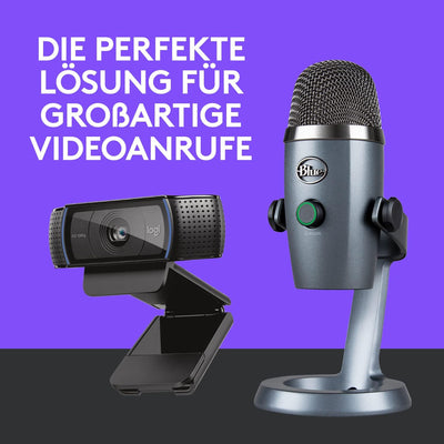 Logitech C920 HD Pro und Blue Microphones Yeti Nano – Die perfekte Lösung für beeindruckende Videoge