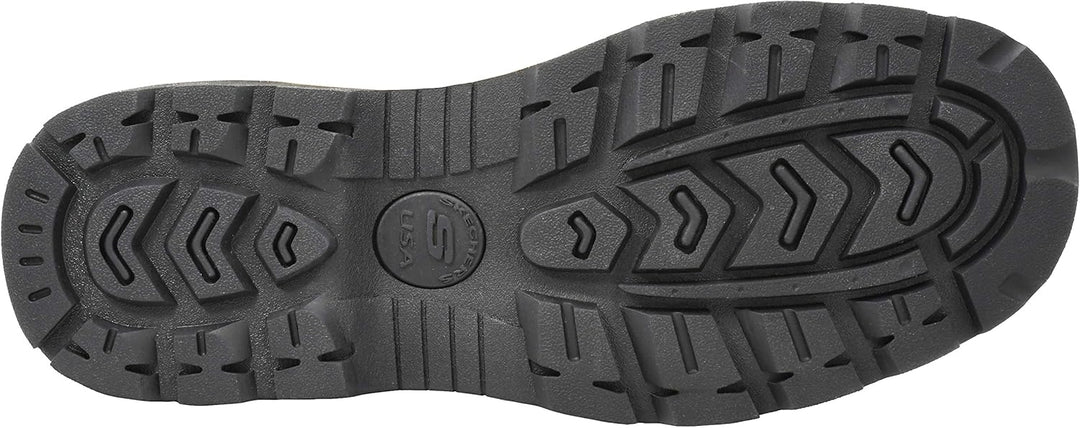 Skechers Blaine Orsen Herren Kurzschaft Stiefel 42.5 EU Schwarz, 42.5 EU Schwarz