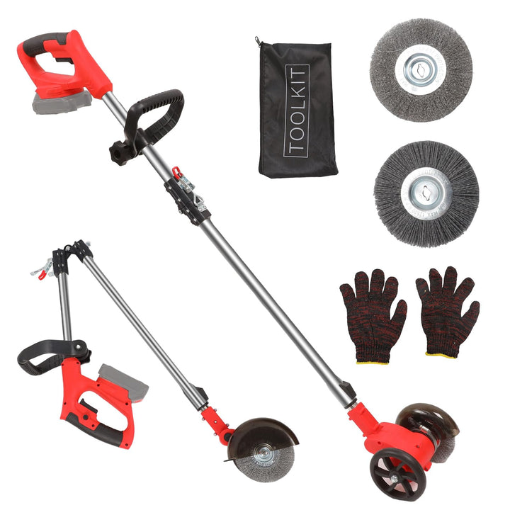 Akku-Fugenreiniger für Makita 18 V Batterie, Multifunktionale Elektro-Bürste mit Nylonbürsten und Dr