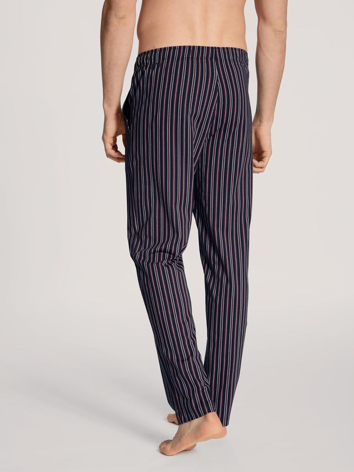 CALIDA Remix Basic Sleep Hose Herren, 100% Baumwolle, mit Seitentaschen 52-54 Tall Rumba Red, 52-54