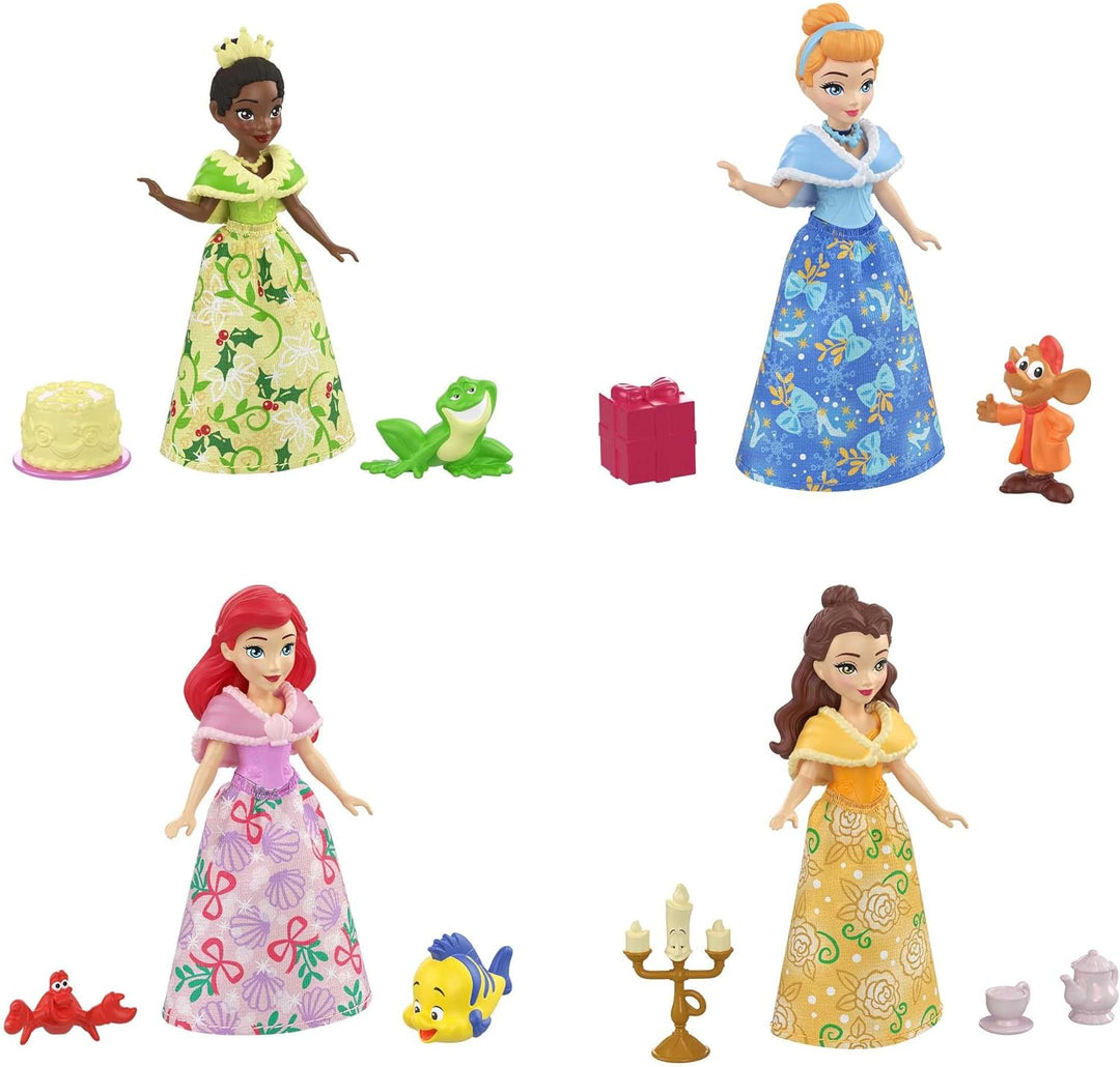 Disney Princess Adventskalender - 24 Türchen mit Geschenken rund um beliebte Filmfiguren wie Tiana,