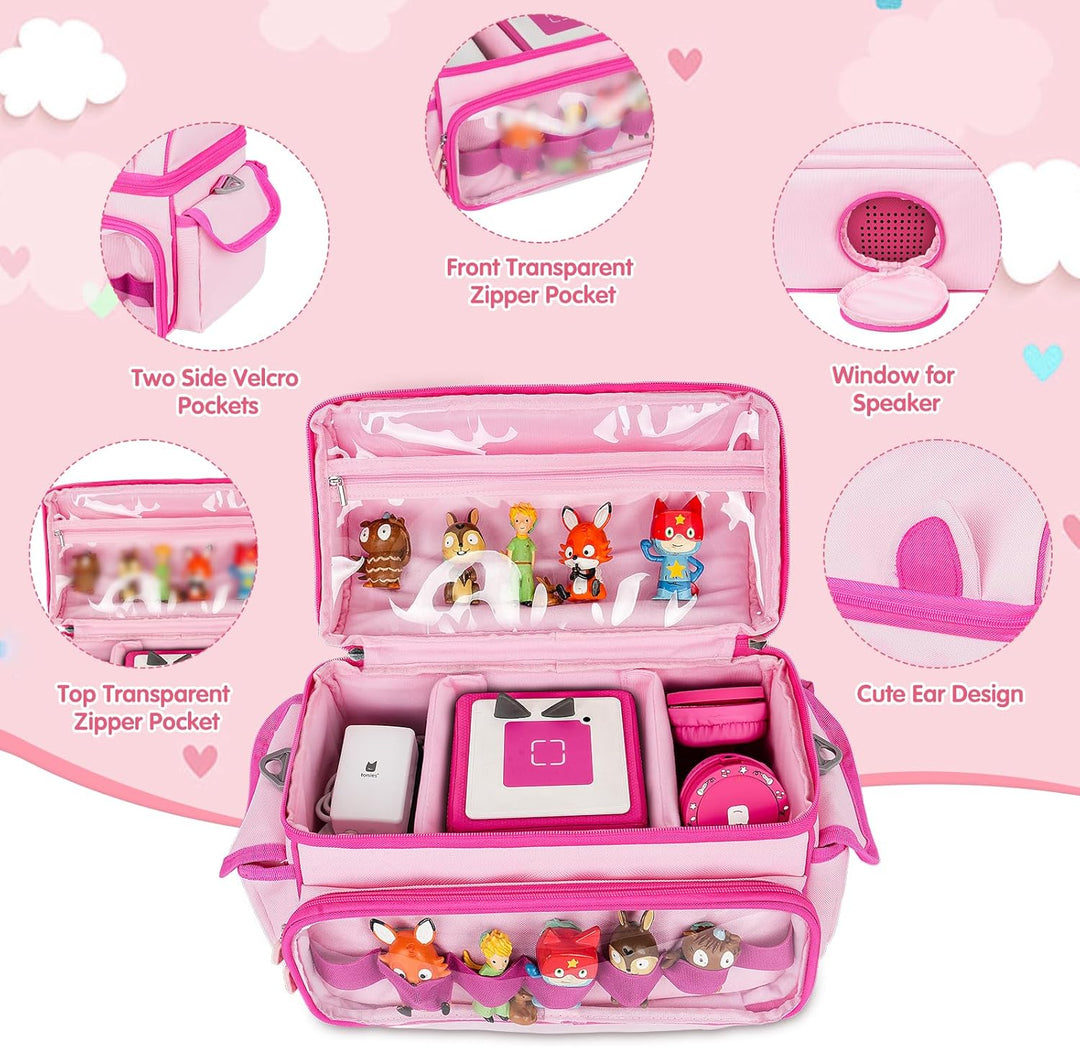 Tasche für Toniebox Starter Set, Tragetasche für Toniebox Audio Player, Transporttasche für Tonies H