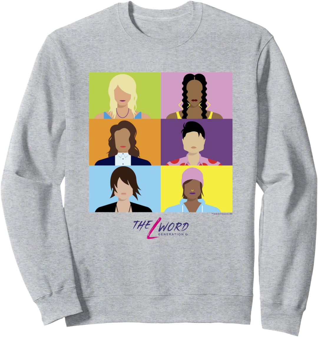 The L Word: Generation Q Faces Sweatshirt
