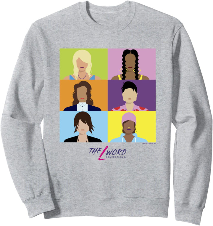 The L Word: Generation Q Faces Sweatshirt
