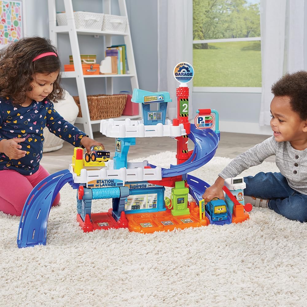 VTech - TUT TUT TUT Flitzer Auto Garage, 556605, Mehrfarbig,