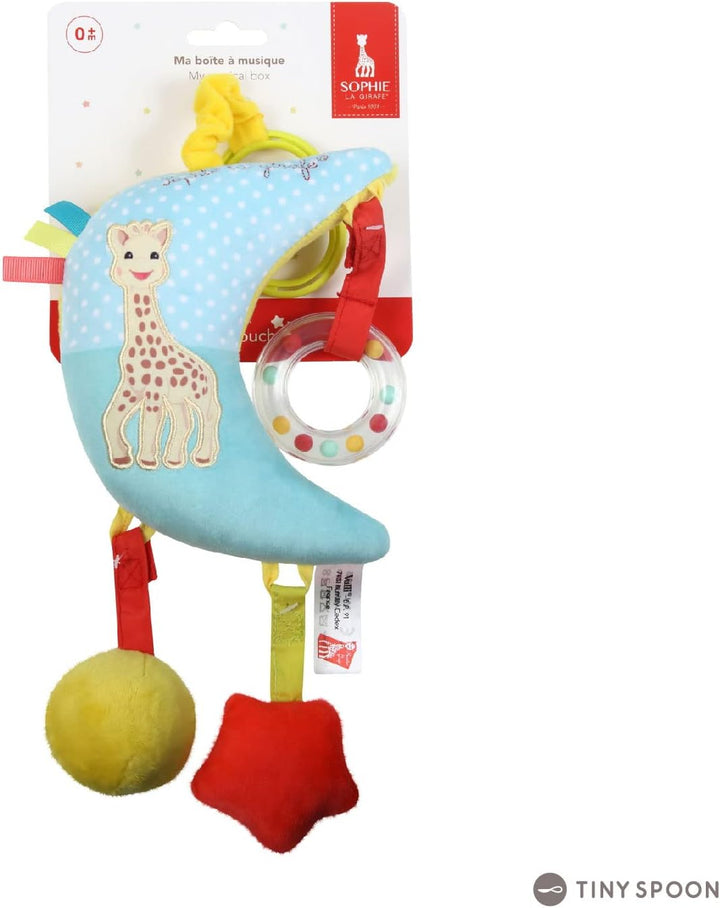 Sophie la Girafe – Mond Sense & Soft Spieluhr – Ab der Geburt – Melodie Durch Ziehen am Stern Auslös