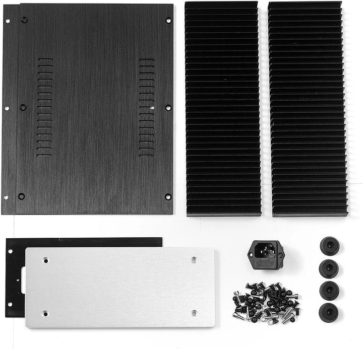 DIY-Verstärker/Vorverstärker/DAC-Gehäuse, Projektbox Aus Aluminium, zum Basteln, Elektrische Anschlu