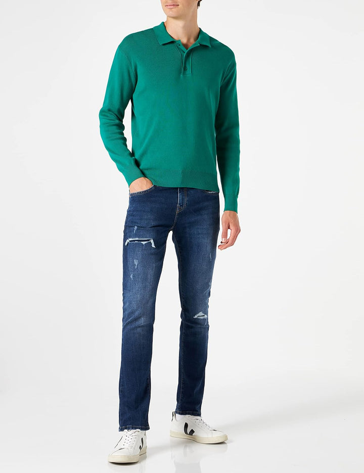 LTB Herren Jeans Joshua - Slim Fit - Blau - Calder Undamaged Wash W29-W40 32W / 34L Luan Wash 53946,