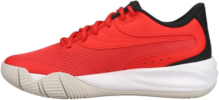 PUMA Herren Dreifach Basketballschuh 41 EU Hohes Risiko High Risk Rot Schwarz, 41 EU Hohes Risiko Hi