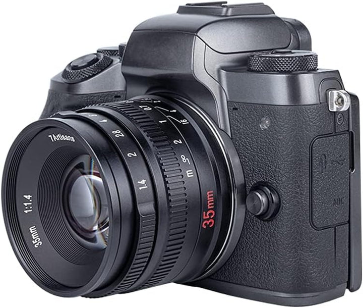 7artisans 35mm F1.4 Mark II APS-C Manueller Fokus Festbrennweite Grosse Blende für Sony E-Mount spie