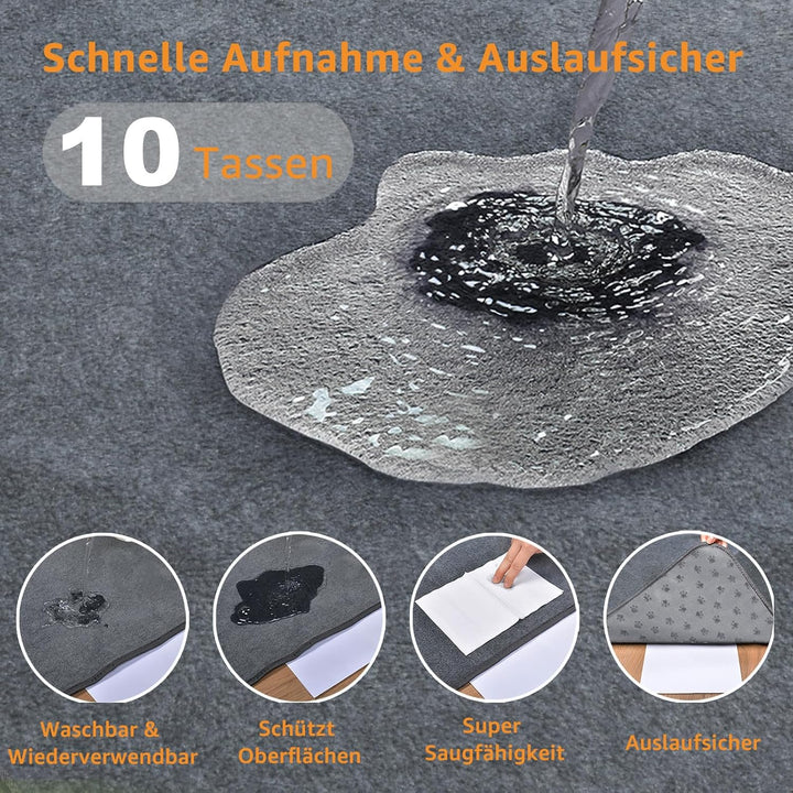 1er-Pack Waschbare Welpen Unterlagen Puppy Training Pads, 122 x 153 cm schnell absorbierende Haustie