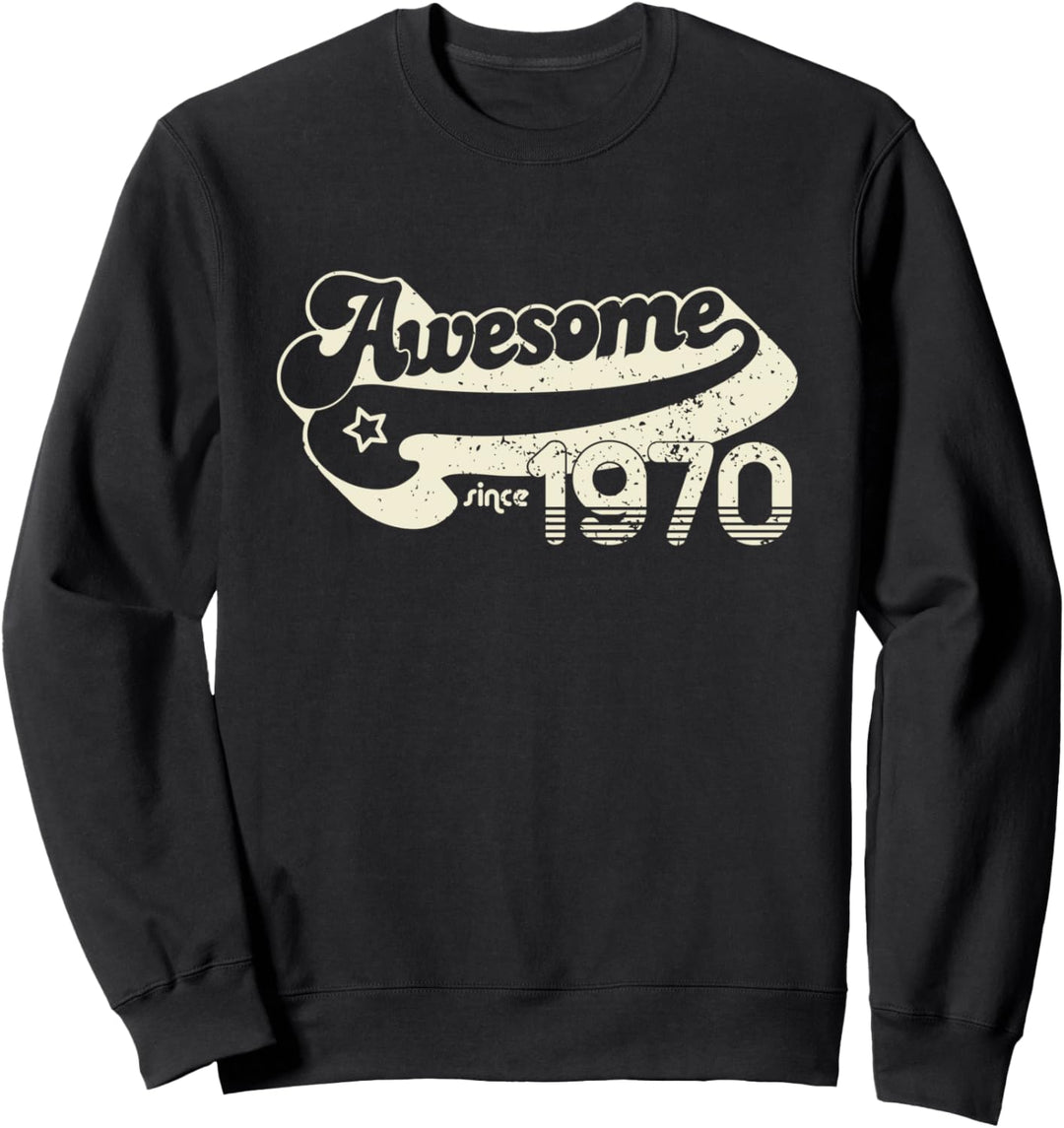 50. Geburtstag Geschenk Vintage 1970 - Fünfzig Jahre Sweatshirt