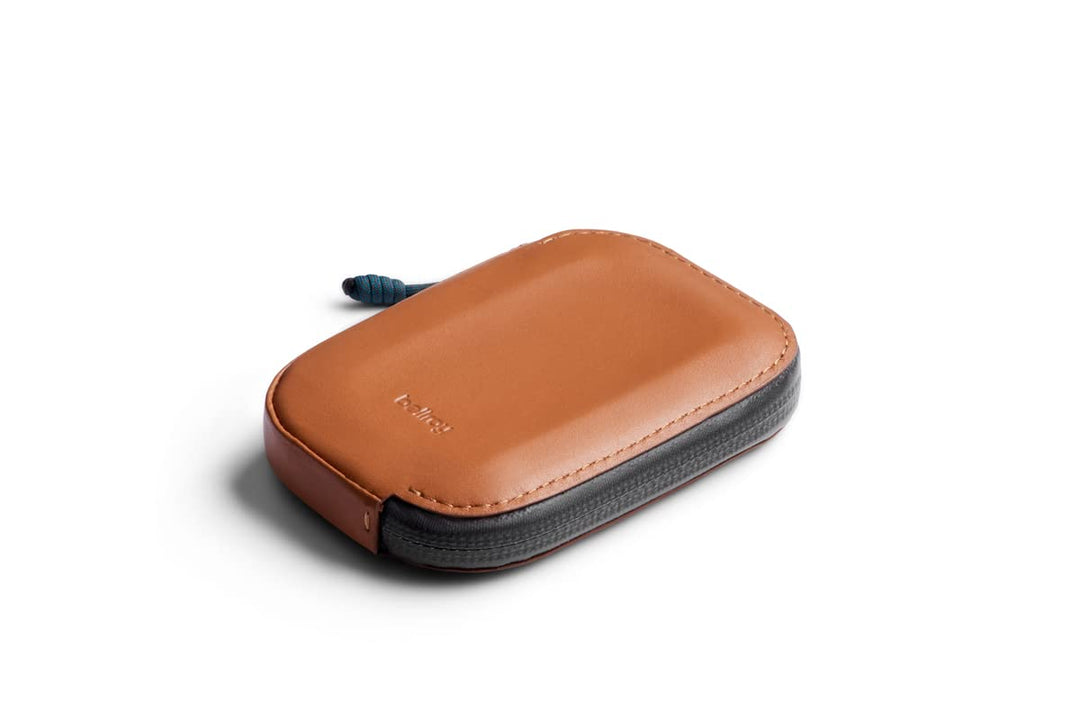 Bellroy All-Conditions Card Pocket, Leder , Wasserfest, Wasserbeständig- Bronze, Bronze