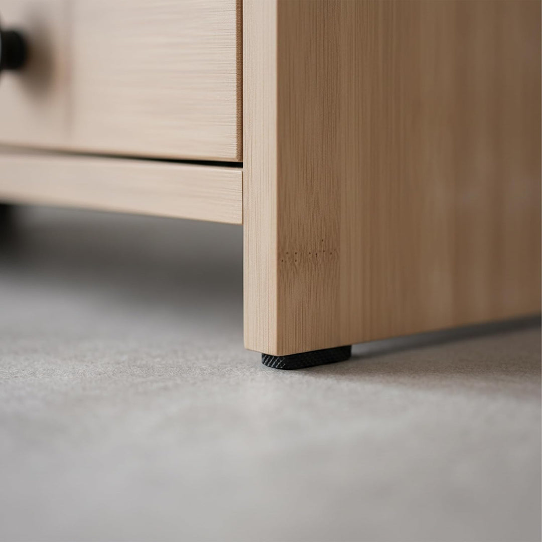 Relaxdays Monitorständer, 3 Schubladen, HxBxT: 12,5 x 51 x 24 cm, MDF, Monitorerhöhung Schreibtisch,
