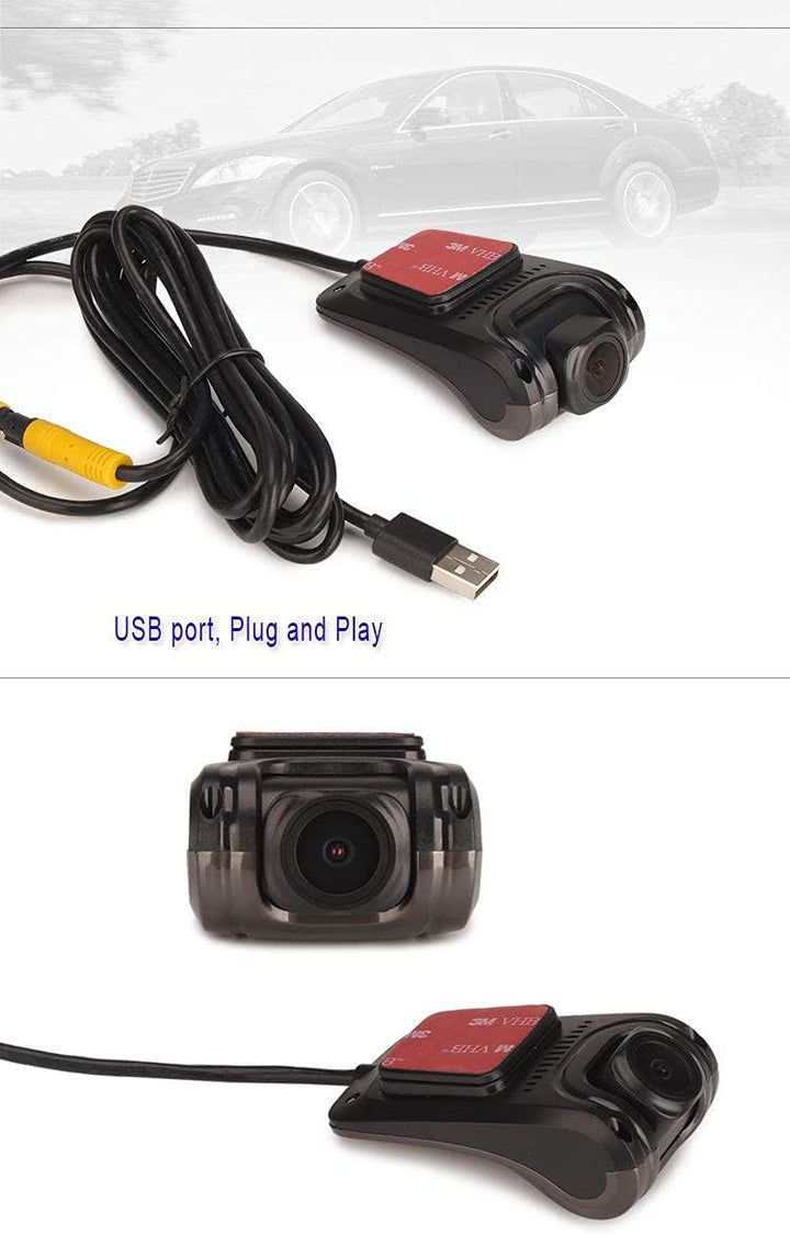 ERISIN HD 1080P 150° Weitwinkel Mini Auto Dashcamera Wasserdicht USB Dashcam Auto DVR Recorder Nacht