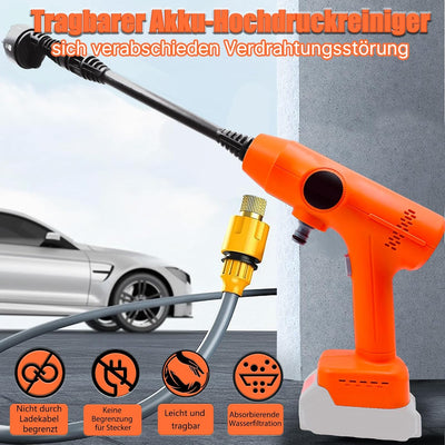Akku Hochdruckreiniger für Makita 18V Akku, Akku Druckreiniger, zur mobilen Reinigung, 240 L/h, 6-in