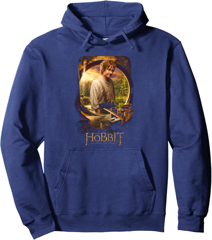 The Hobbit Bilbo Shire Poster Pullover Hoodie