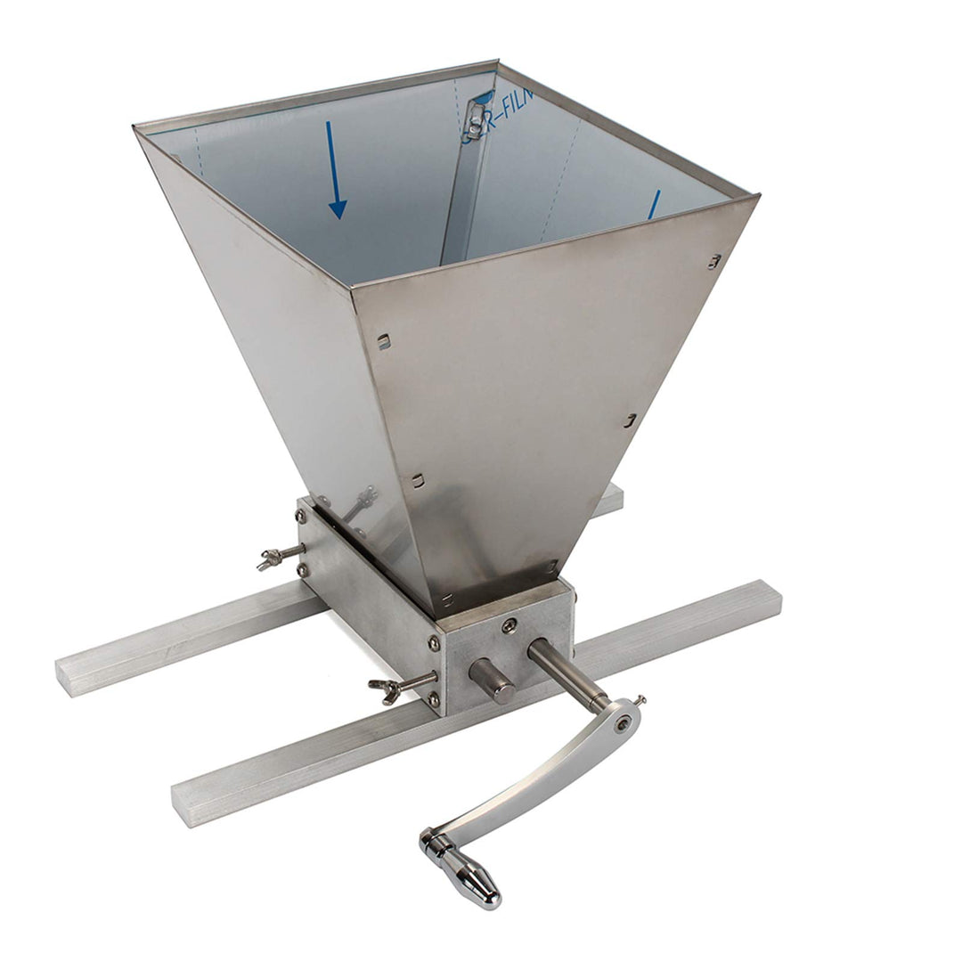 Verstellbare MalzmüHle Heimbrauer, Getreidemühle Handmühle Malzmühle, Futtermühle Nussmühle Regelven