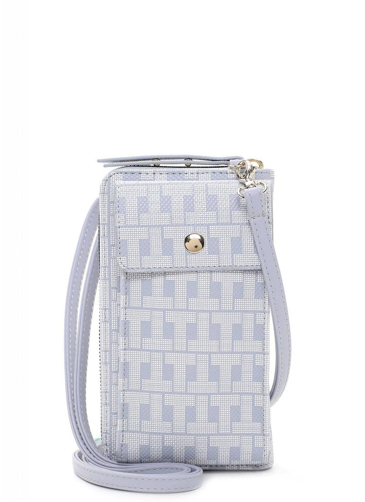 Tamaris Handyetui Linn 32268 Damen Handyetuis Ornament Einheitsgrösse Greyblue 855, Einheitsgrösse G