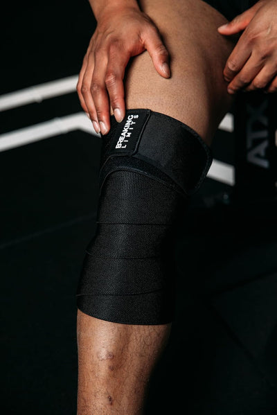 BREAKING LIMITS Kniebandage Kraftsport – Kniebandagen für Powerlifting, Gym, Krafttraining & Bodybui