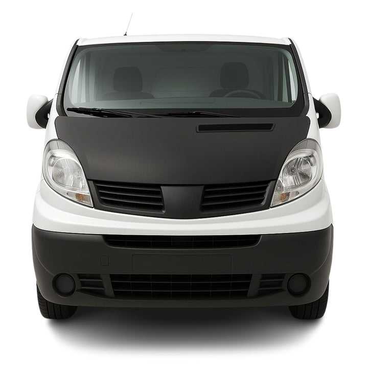 Haubenbra Bonnet Bra Steinschlagschutzmaske kompatibel mit Opel Vivaro Trafic Primastar 1x Komplett