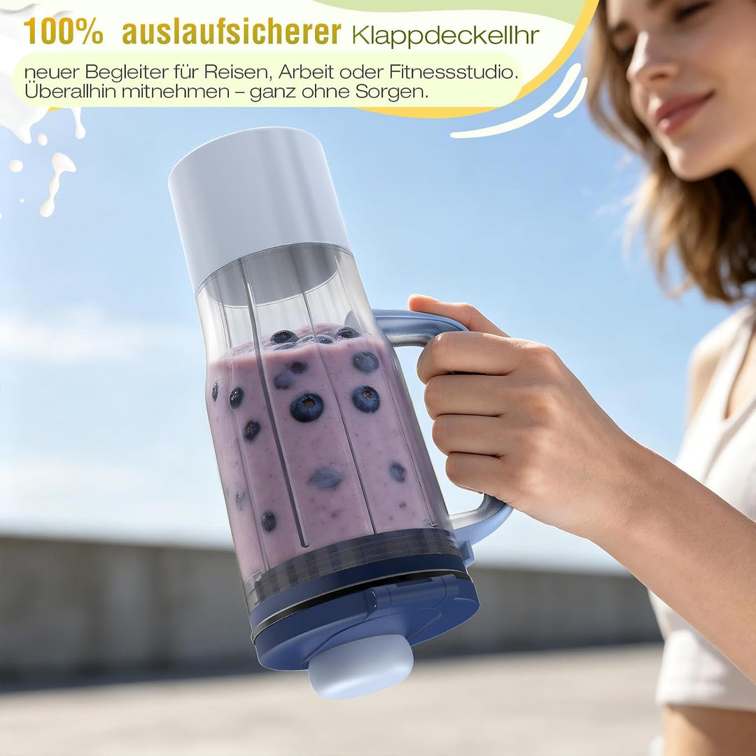 710 ml Reisebecher Ersatz für Ninja BlendBOSS Mixer Rosa, Rosa
