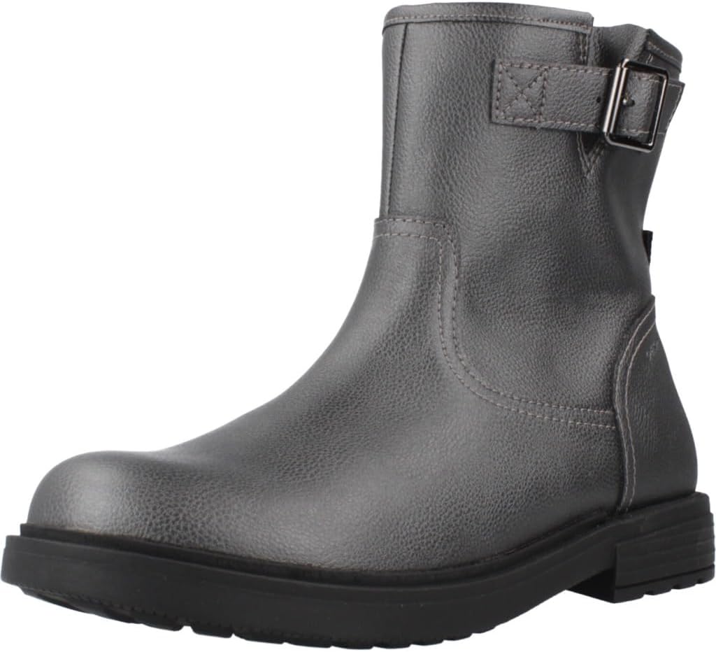 Geox Damen J Eclair Girl B Biker Boots 26 EU Gun, 26 EU Gun