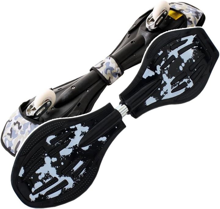 FunTomia Waveboard Original ABEC9 Kugellager inkl. Tasche - Bis 120kg - (Verschiedene Farbdesigns) S