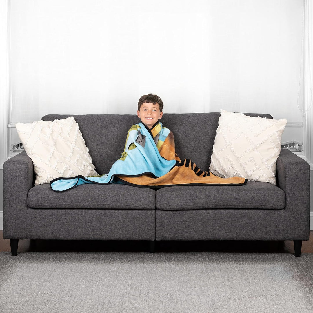 Franco Lego Star Wars The Child Mandalorian Bedding Super Soft Micro Raschel Überwurf, 116,8 x 152,4