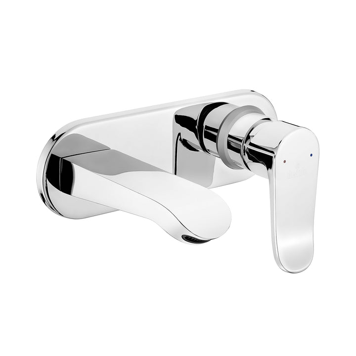 DEANTE WERBENA Wall-Mounted Basin Mixer, Chrome, Metall, 22 x 26 cm