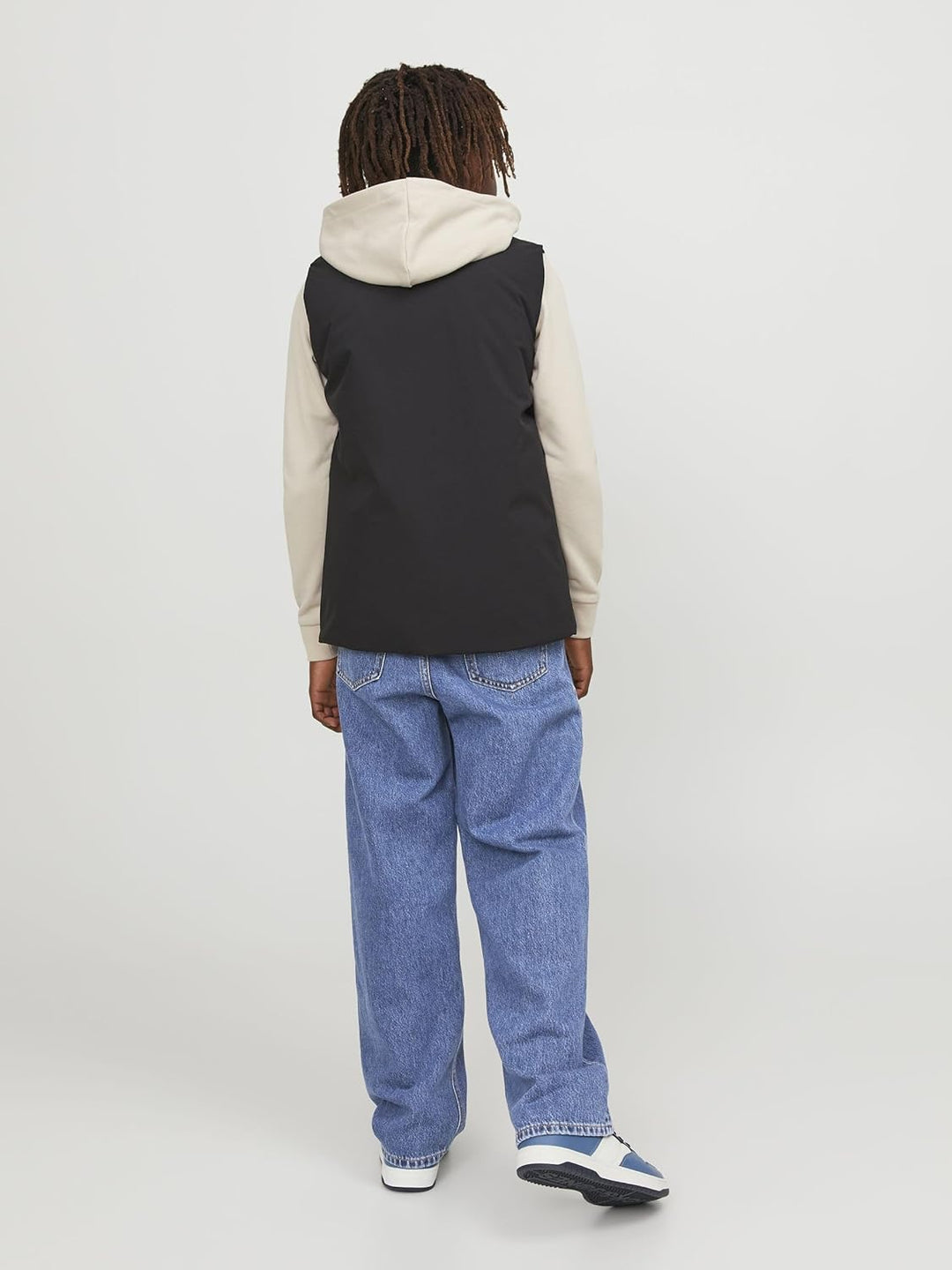 JACK &amp; JONES Boy Baggy Fit Jeans JJIALEX JJORIGINAL MF 412 Baggy Fit Jeans Für Jungs 134 Blue Denim,