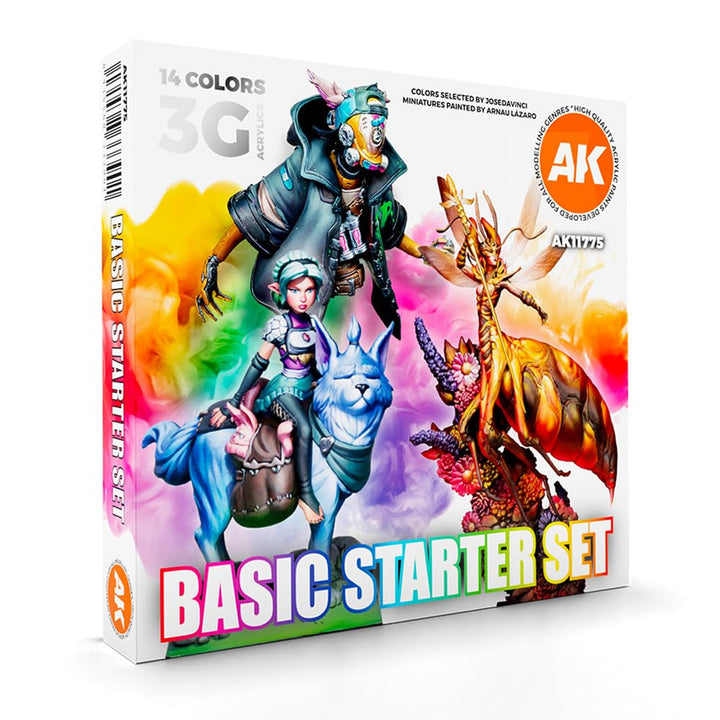 BASIC STARTER SET – 14 COLORS SELECTED BY JOSEDAVINCI
