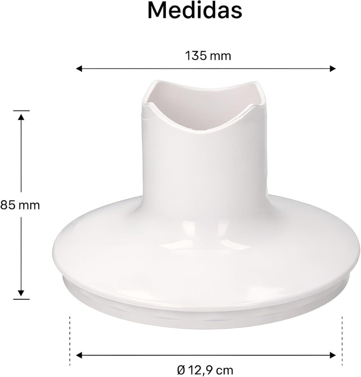 MIRTUX Set mit 1 Deckel für Zerkleinerer, kompatibel mit Braun (500 ml und 1000 ml) | Modell BR67050