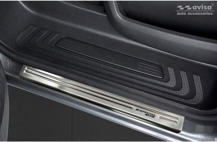 Avisa INOX Door sill Protectors Compatible with Mercedes Vito & V-Class W447 2014- - 'Special Editio