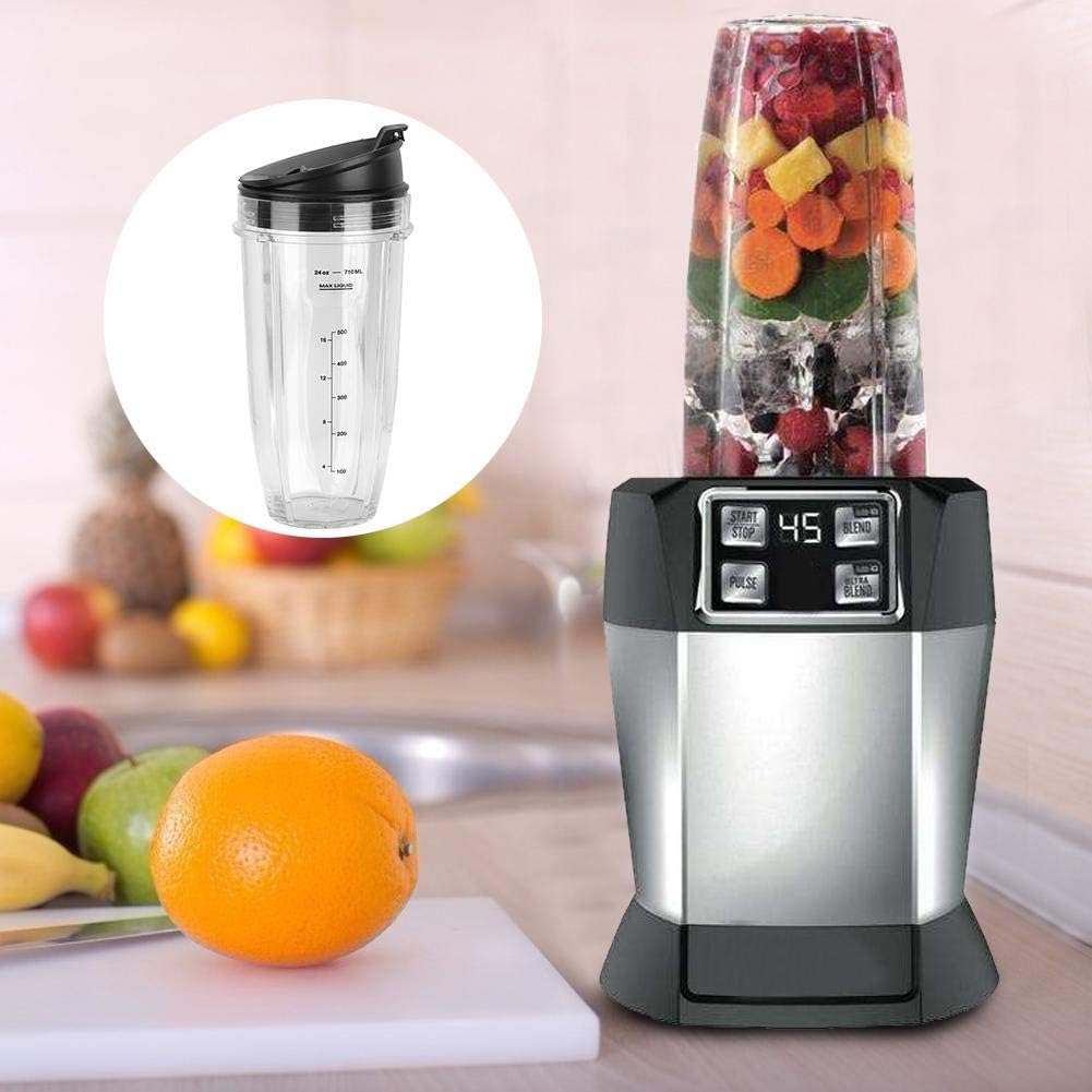 18oz, 24oz, 32oz Ersatzteile, Ersatzbecher + Deckelteilset für 900W 1000W Mixer MEHRWEG VERPACKUNG(2