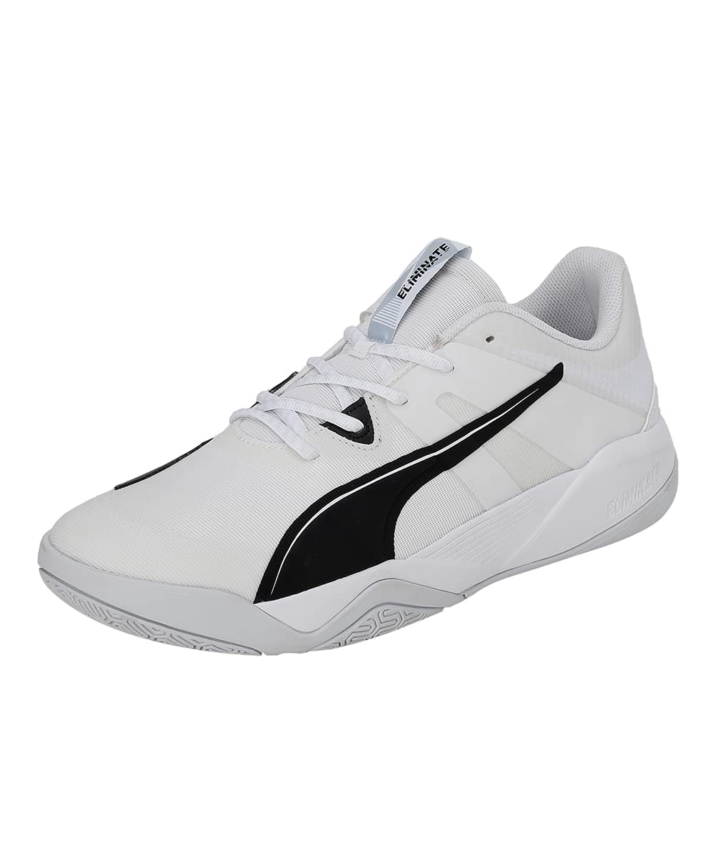 PUMA Herren Eliminate Pro Ii Hallenturnschuh 40.5 EU Puma White Puma Black Nitro Blue, 40.5 EU Puma