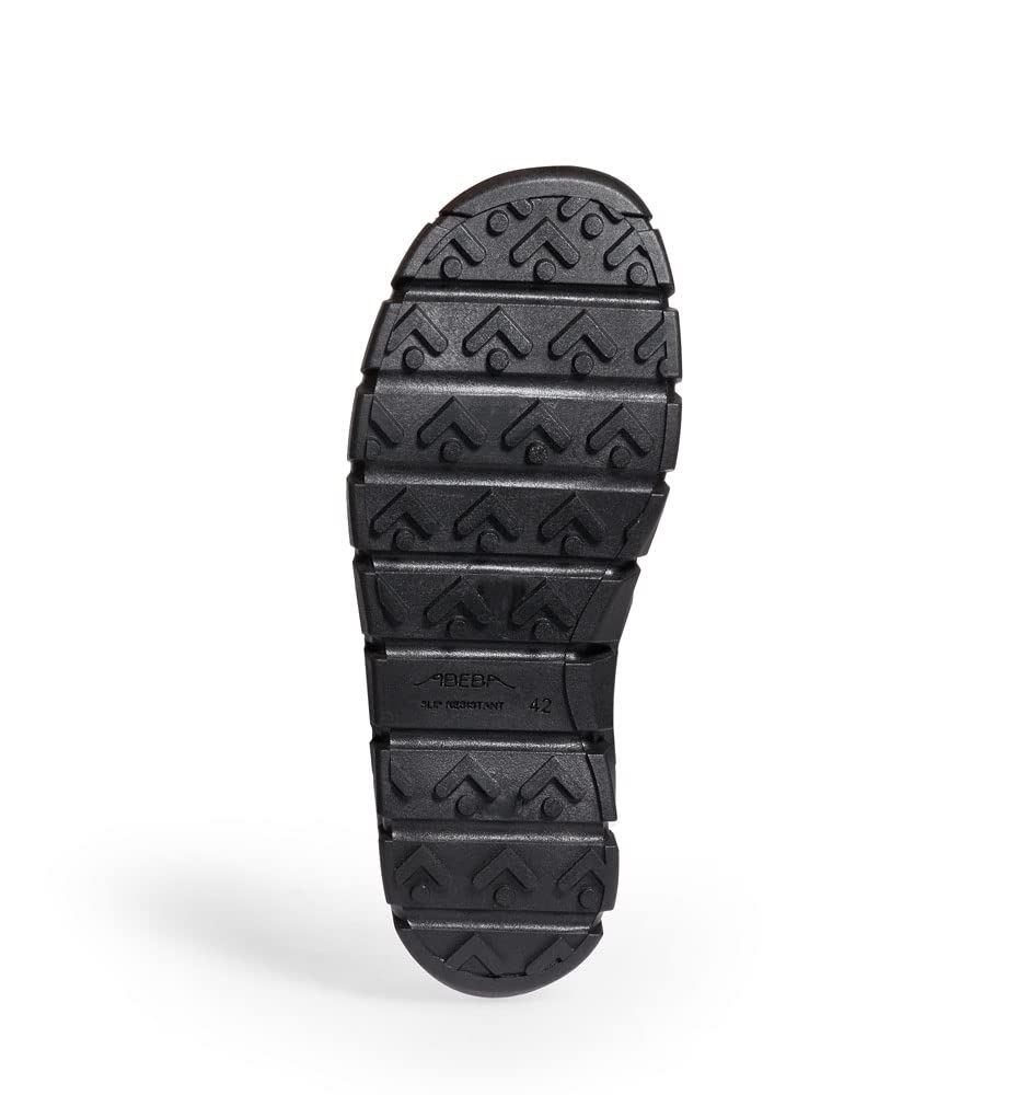 Abeba Clog 7361 - Dynamic Mikrofaser, schwarz zertifiziert 42 EU, 42 EU