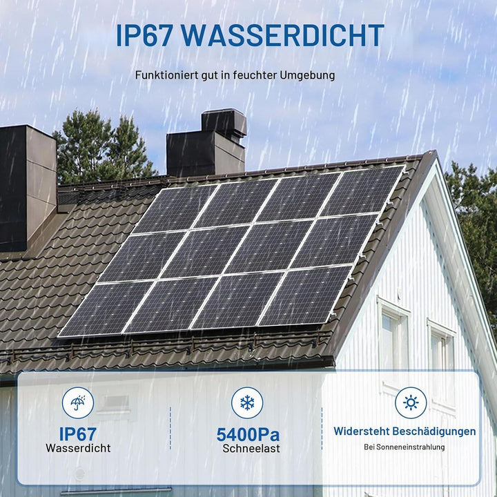 100W Solarpanel 18V Flexibel Solarmodul Robust für Outdoor Aufladung 100W 1, 100W 1