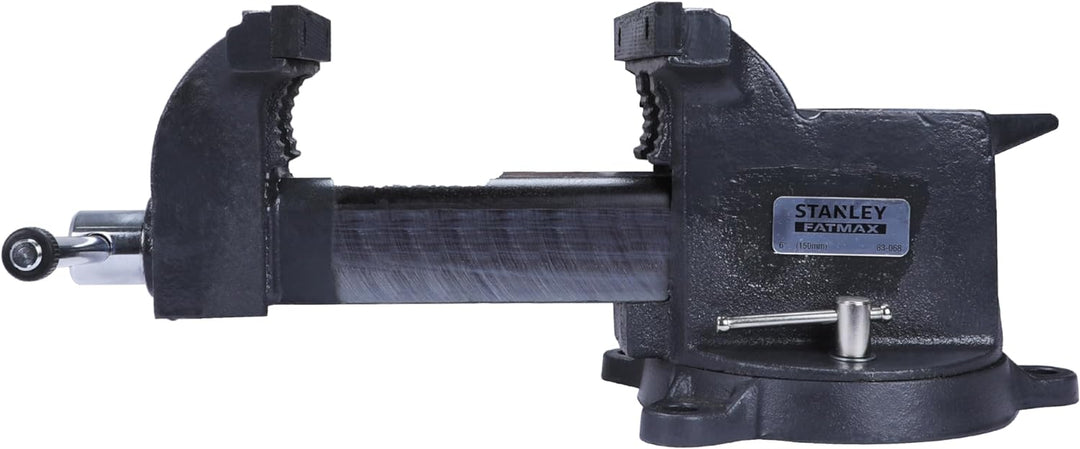 Stanley Maxsteel Schraubstock (schwere Ausführung, 85 mm Ausladung, 100 mm Spannweite, 1400 kg Spann
