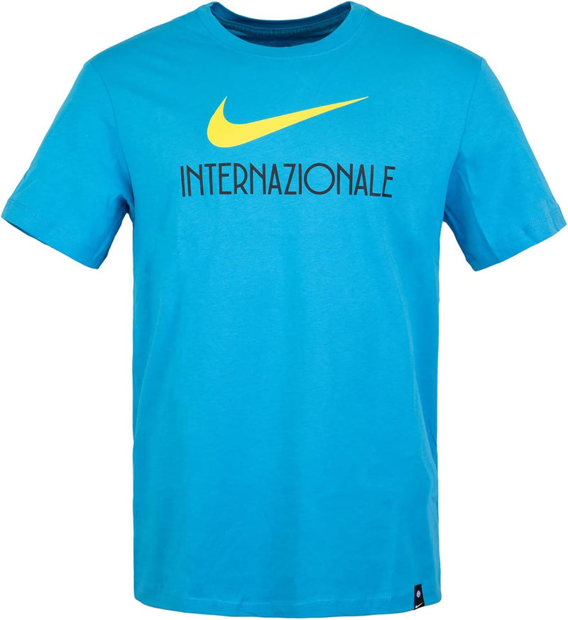 Nike Inter Milan Swoosh CL T-Shirt XL Light Blue, XL Light Blue