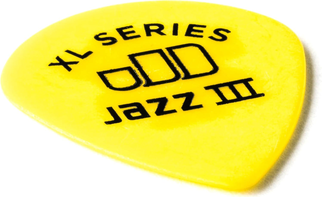 Dunlop 498R.73 Tortex® Jazz III XL, Yellow, .73mm, 72/Bag Sachet de 72 0,73mm, Sachet de 72 0,73mm