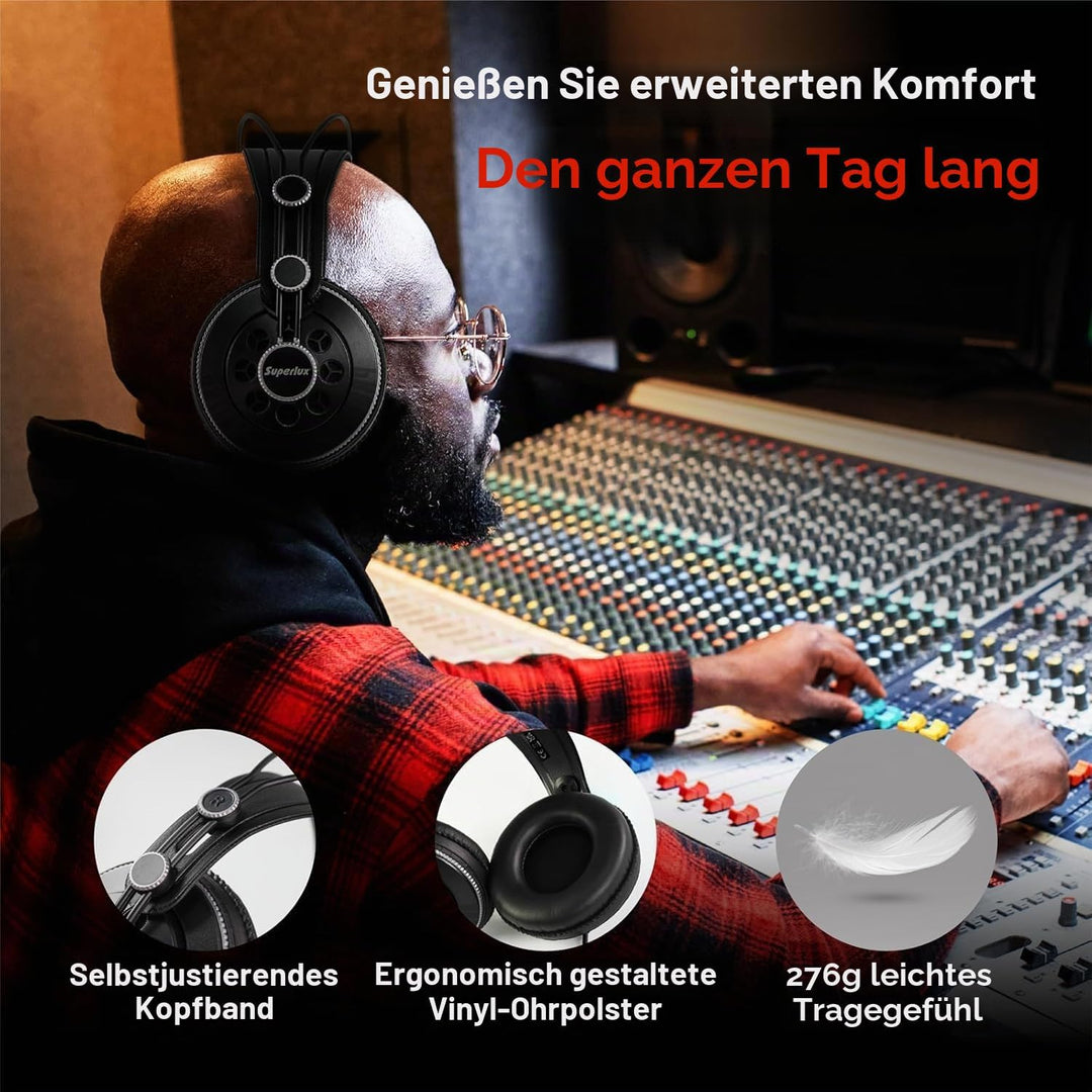 Superlux HD681B Kopfhörer, grau