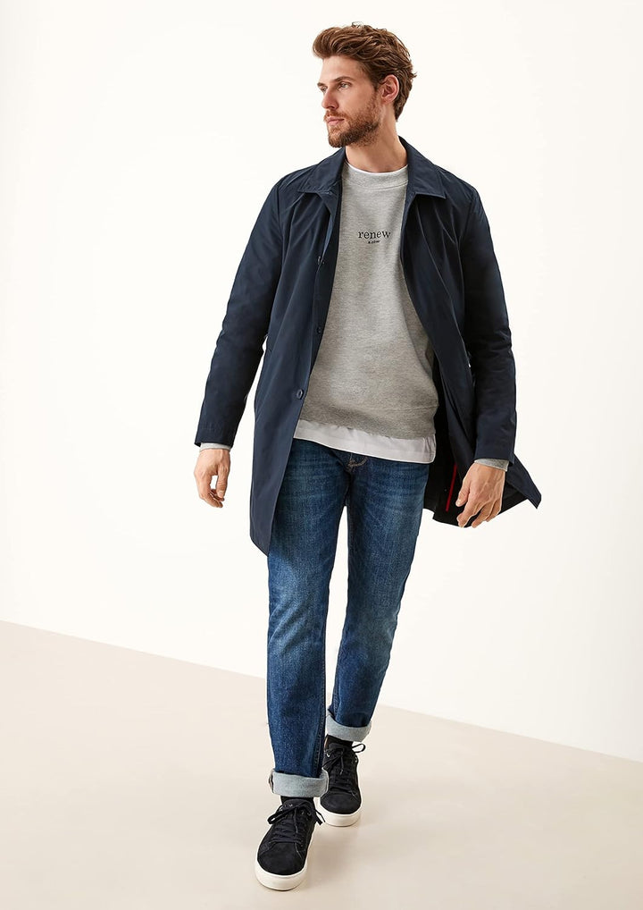s.Oliver Herren Sweatshirt XXL Light Melange, XXL Light Melange