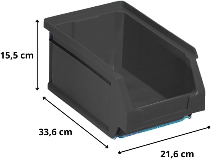 Tayg Packung mit 15 Schubladen aus Kunststoff, stapelbar, Nr. 54 (ohne Lebensmittel), Schrauben-Orga