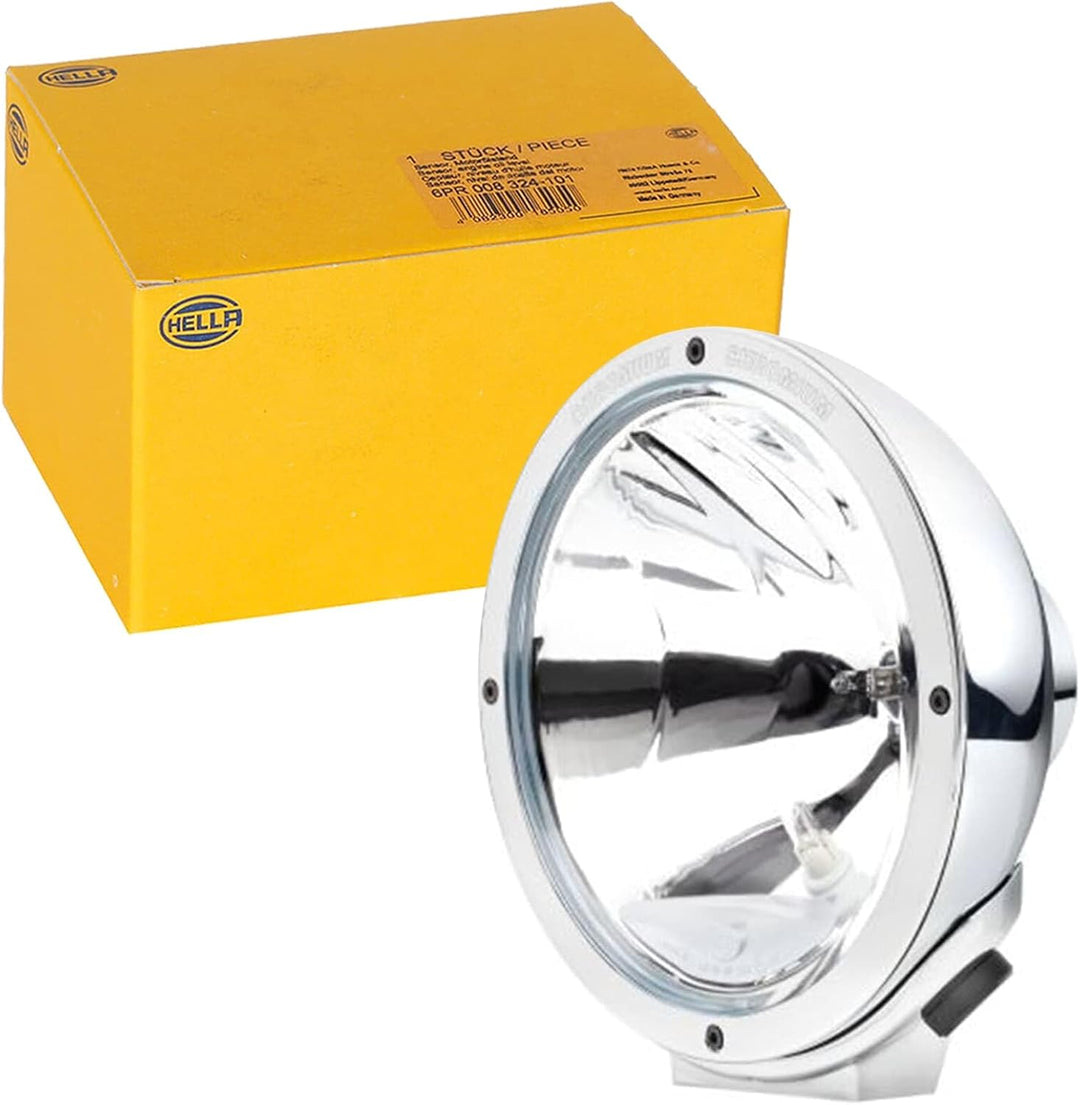 HELLA - Halogen-Fernscheinwerfer - Luminator Chromium - E1 2254/ECE-R7/ECE-R112 - 12/24V - 1F8 007 5