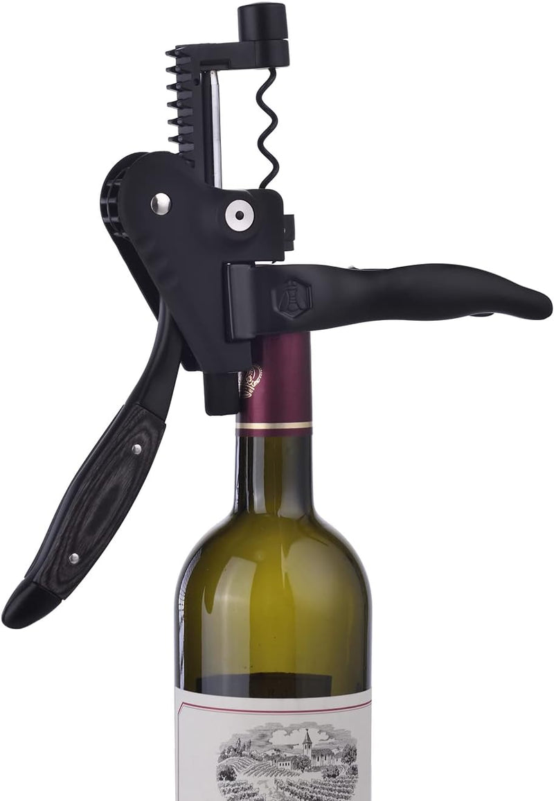LAGUIOLE - LAGUIOLE Hebelkorkenzieher Sommelier Kapselheber Weinflaschenöffner, Geschenkbox, Schwarz