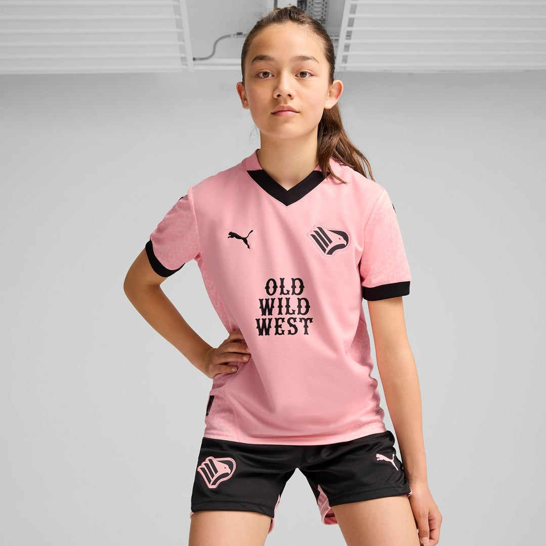 PUMA Kinder Palermo FC 24/25 Heimtrikot rose 176, rose 176