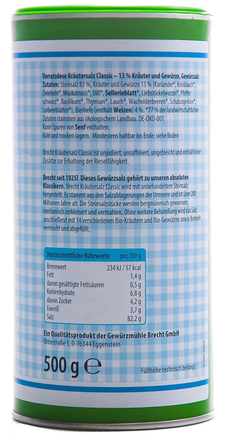 Kräutersalz classic, 3 x 500g